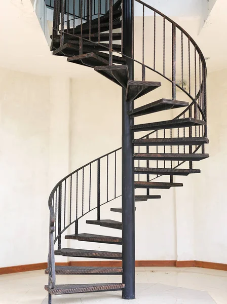 Metal Iron Circle Stair — Stock Photo, Image