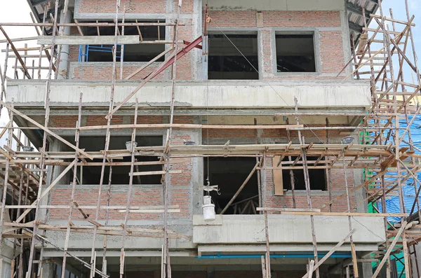 Residentieel Gebouw Aanbouw — Stockfoto