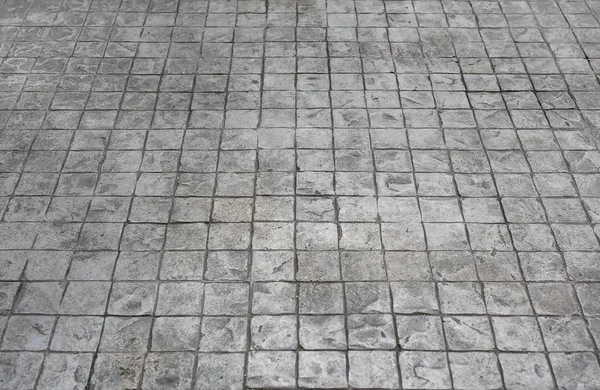 Perspective Stone Pathway Stripe Park — Stock Photo, Image