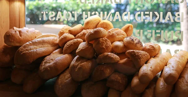 Pão Prateleira — Fotografia de Stock