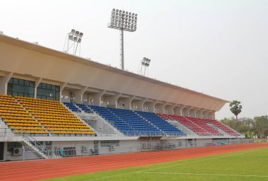 Koşu parkuru ve stadyum alanı