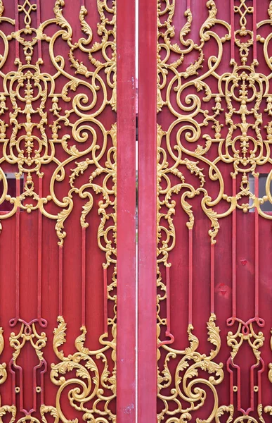 Thai Style Steel Fence — Stock Photo, Image