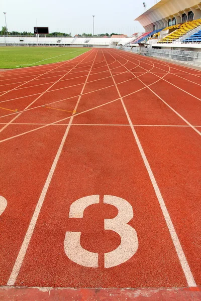 Number Running Track Field — Stock Photo, Image