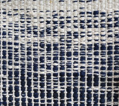 El işi düz örgü pamuk kilim