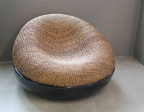 Rattan Chair Living Room — Stock Photo, Image