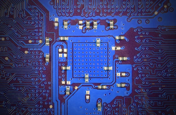 Glow Circuit Board Background — Stock Photo, Image