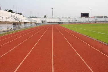 Koşu parkuru ve stadyum alanı