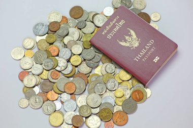 Uluslararası sikkeler üzerinde Tayland pasaportu