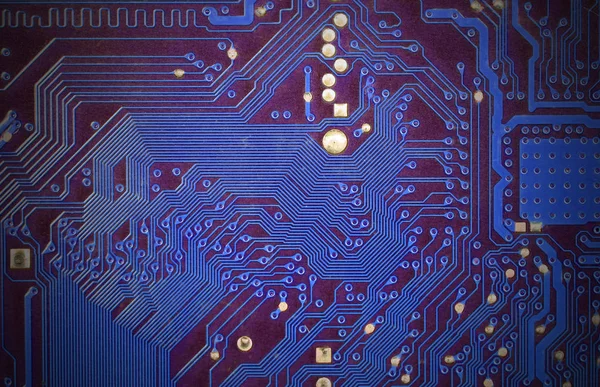 Glow Circuit Board Background — Stock Photo, Image