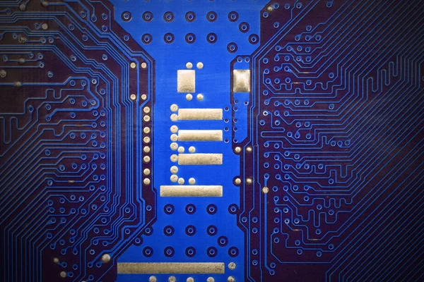 Glow Circuit Board Background — Stock Photo, Image