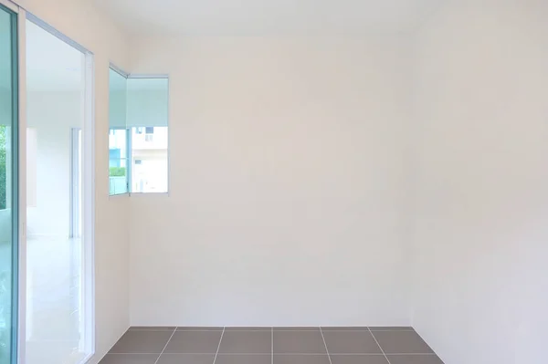 Empty kitchen room interior of new house