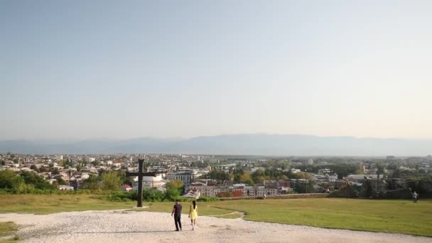 Kutaisi, Georgia - September 11, 2017: Cityscape. — Αρχείο Βίντεο