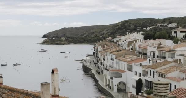 Cadaques, provincie Girona, Katalánsko, Španělsko — Stock video