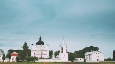 Mahiliou, Belarus. Aziz Nicholas Manastır Kompleksi. Mogilev