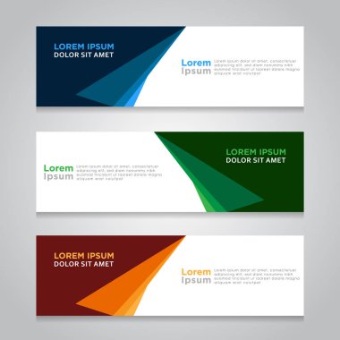 Vektör soyut tasarım afiş ağı şablonu.