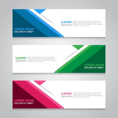 Vektör soyut tasarım afiş ağı şablonu.