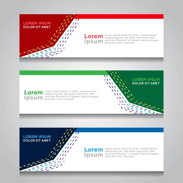 Vektör soyut tasarım web banner şablon. Web tasarım öğeleri - Header tasarımı. Soyut geometrik web banner şablon gri arka plan üzerinde. web afiş tasarım şablonu topluluğu.