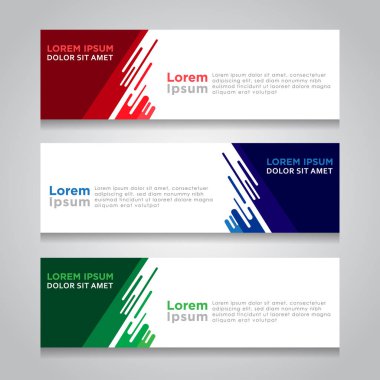 Soyut Web pankartı tasarım arka planı veya başlık şablonları