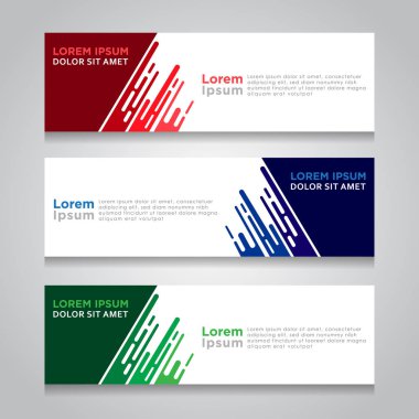 Soyut Web pankartı tasarım arka planı veya başlık şablonları