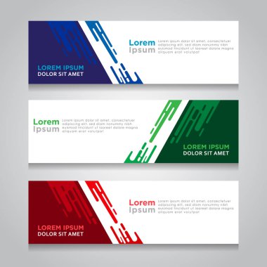 Soyut Web pankartı tasarım arka planı veya başlık şablonları