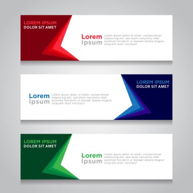 Soyut Web pankartı tasarım arka planı veya başlık şablonları