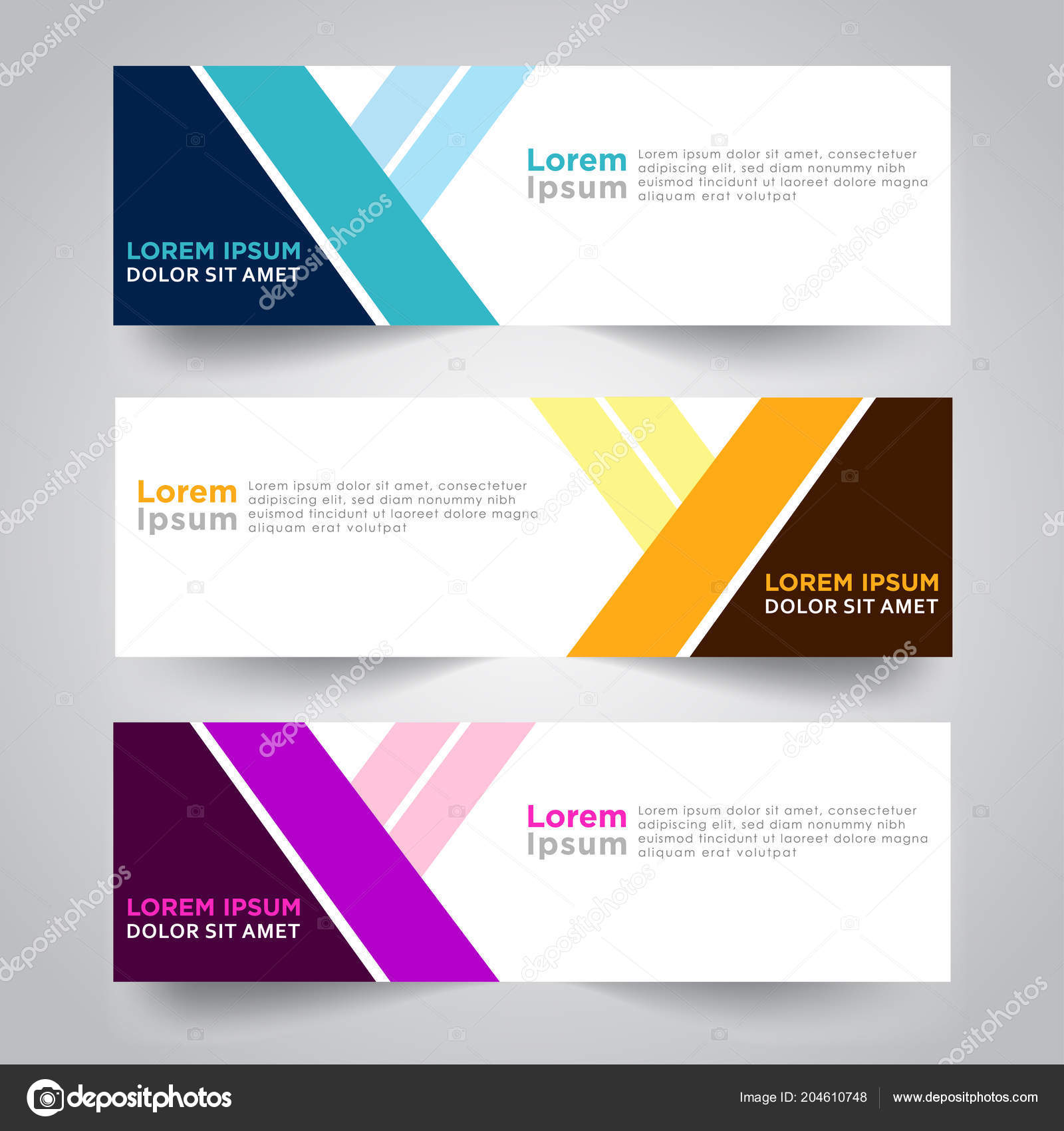 Download Vector Abstract Design Web Banner Template Web Design ...