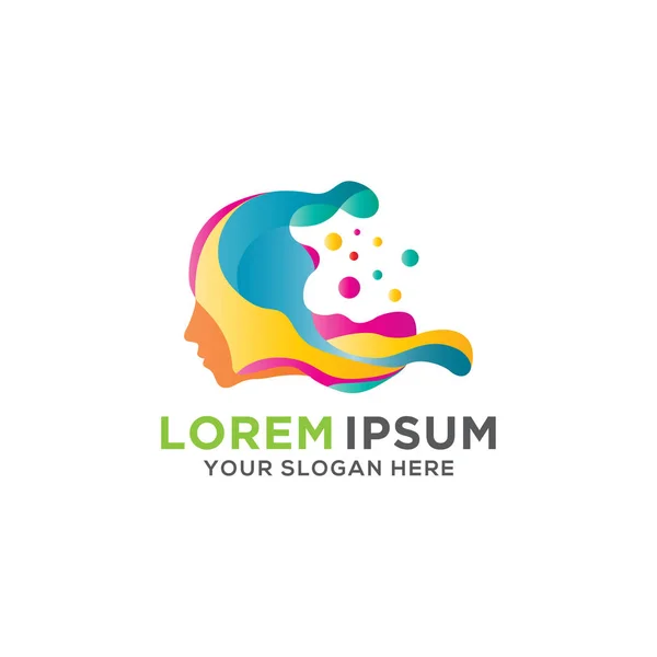 İş için vektör logo tasarım şablonu