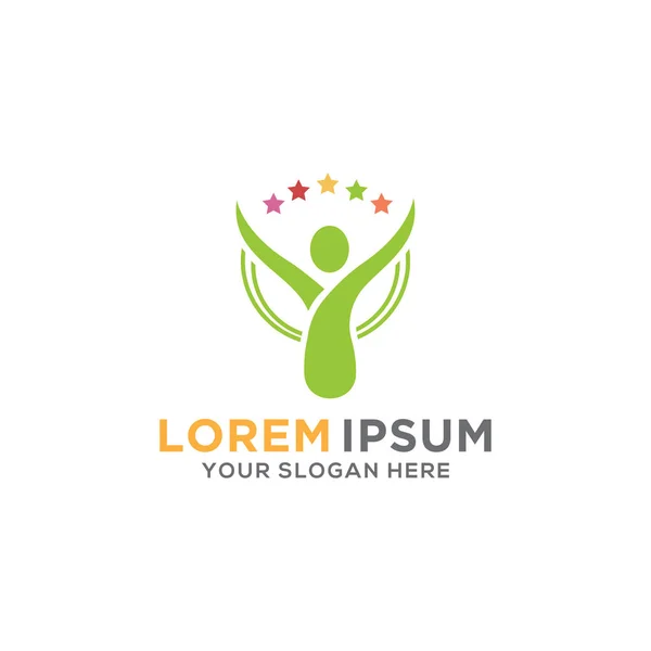 İş için vektör logo tasarım şablonu