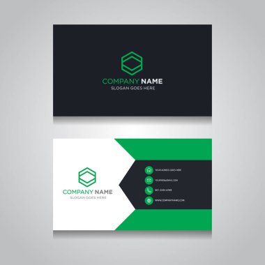 Vektör soyut yaratıcı kartvizitleri (şablonu ayarla)