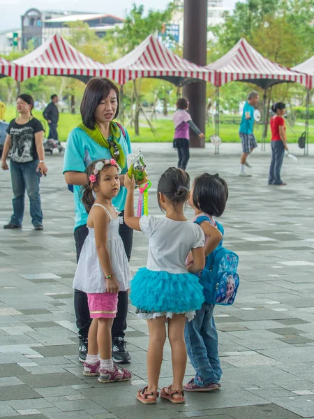 Yilan Taiwan October 2016 Taiwanese Youths Scholl Trip — Stock Photo, Image