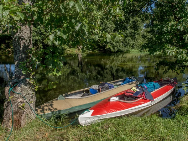 Kayaks plegables — Foto de Stock