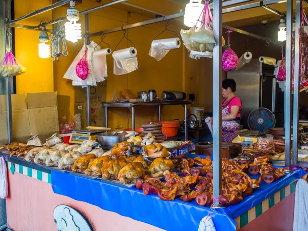 Typical local bazaar in Taiwan — Stock Photo, Image