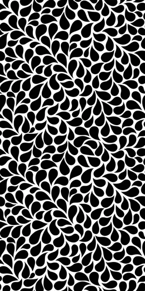Vector abstracte achtergrond met druppels. Elegante retro naadloze patroon. — Stockvector