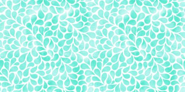 Damla ile suluboya soyut arka plan. Zarif çiçek dikişsiz desen.