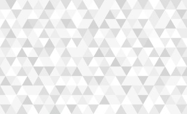 Vektör gri üçgen mozaik arka plan. Soyut retro geometrik desen.