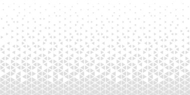 Yarım ton üçgen soyut arka plan. Tek renkli geometrik vektör deseni.