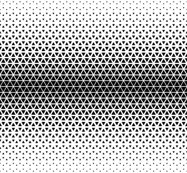 Vector Halftone abstrakt bakgrund. Sömlös svart och vit polygonal struktur. — Stock vektor