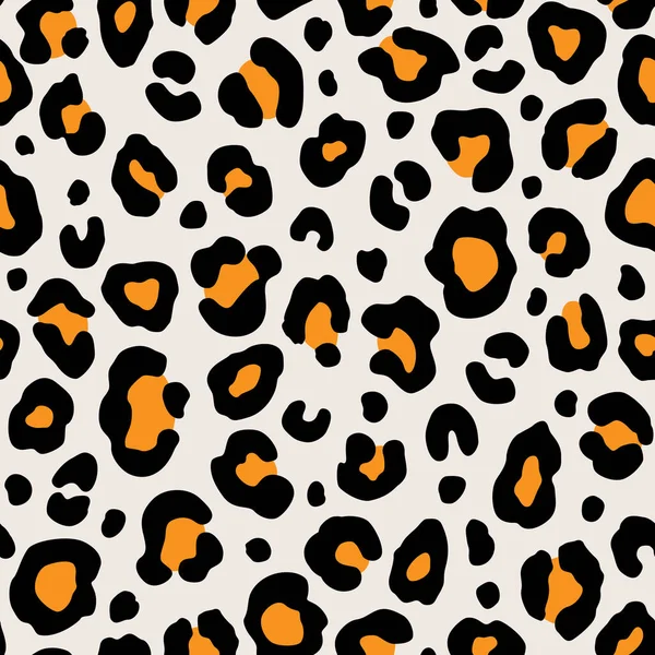 Цветной Леопардовый Бесшовный Рисунок Мода Стильная Векторная Текстура Eps — стоковый вектор