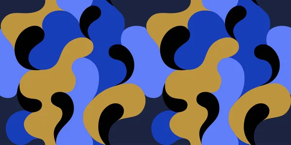 Motif Moderne Aux Formes Abstraites Multicolores Fond Abstrait Coloré Illustration — Image vectorielle