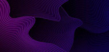 Çapraz çizgileri olan soyut bir arkaplan. 3D efektli dalgalı çizgili bir doku. Modern vektör tasarım elemanı. EPS 10