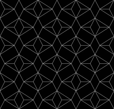 Vektörsüz geometrik desen. Modern ince altıgen ızgara dokusu. EPS 10