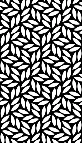 Vektör geometrik kusursuz desen. Yaprakları olan modern tarz çiçekli bir arka plan. EPS 10