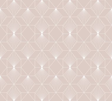 Lüks geometrik, çizgili eşkenar dörtgen desenli. Zarif stil ince doğrusal doku. EPS 10