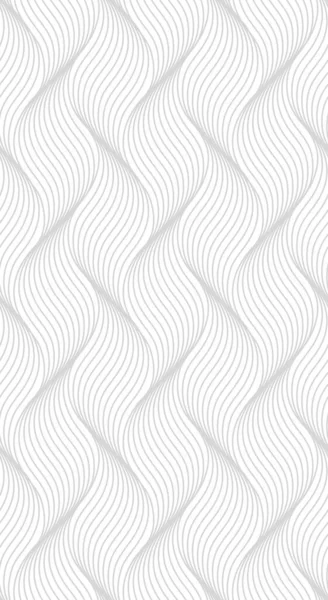 Безшовні Тонкі Лінійні Візерунки Абстрактний Геометричний Хвилястий Фон Стильна Монохромна — стоковий вектор