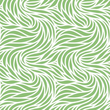 Zarif, dikişsiz çiçek deseni. Dalgalı vektör soyut arka plan. Modern monokrom çizgili dokular. EPS 10