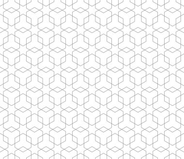 Vektörsüz geometrik desen. Modern ince altıgen ızgara dokusu. EPS 10