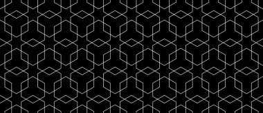 Vektörsüz geometrik desen. Modern ince altıgen ızgara dokusu. EPS 10