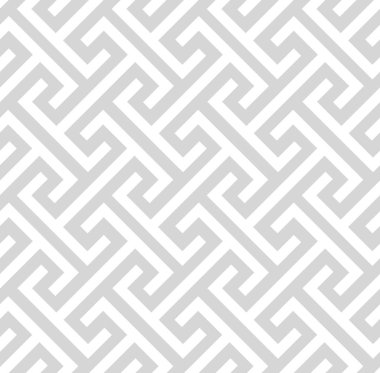 Etnik vektör geometrik kusursuz desen. Monokrom stil dokusu. EPS 10