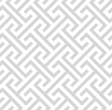 Etnik vektör geometrik kusursuz desen. Monokrom stil dokusu. EPS 10