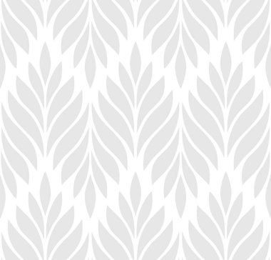 Vektör geometrik kusursuz desen. Yaprakları olan modern tarz çiçekli bir arka plan. EPS 10